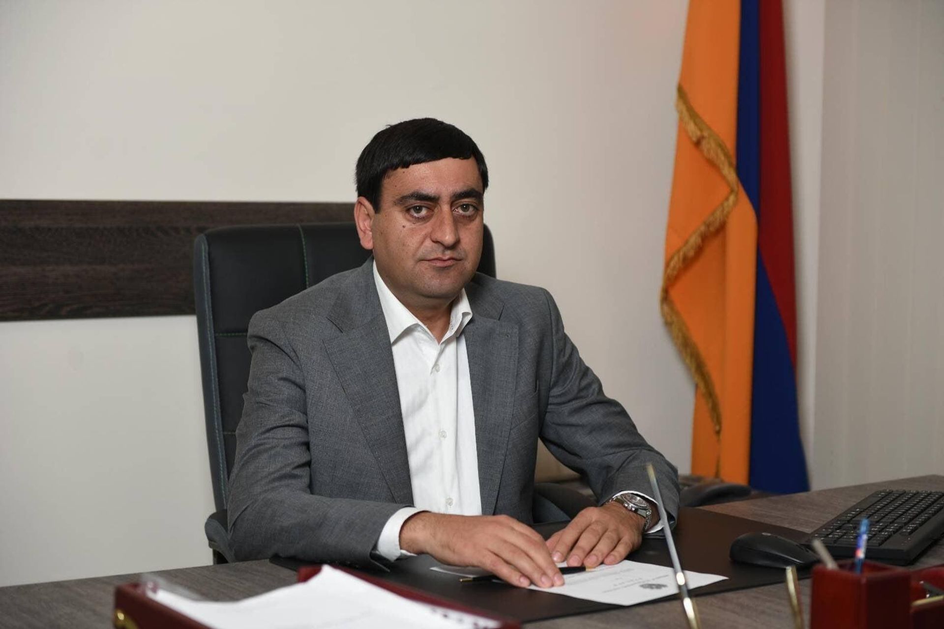 Глава общины Мецамор Ваграм Хачатрян - Sputnik Արմենիա, 1920, 04.09.2025