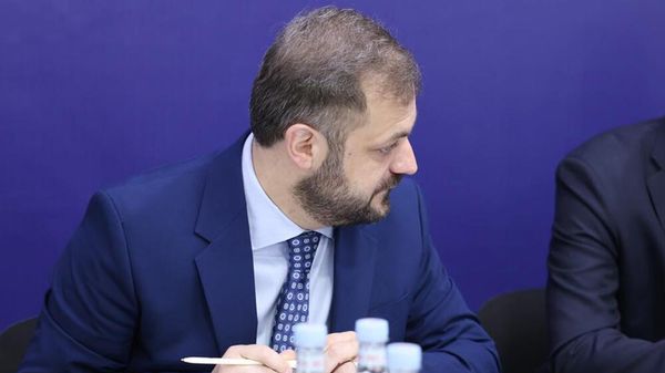 Геворк Папоян на заседании правления партии Гражданский договор (24 февраля 2024). Еревaн - Sputnik Армения
