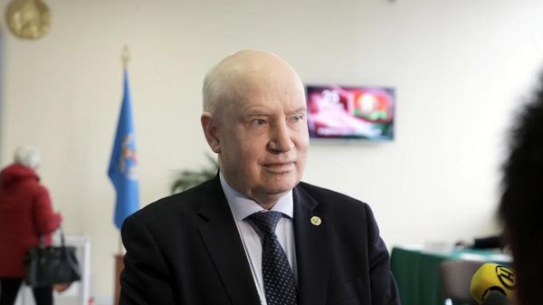 Глава Миссии наблюдателей от СНГ на выборах депутатов Палаты представителей Республики Беларусь Сергей Лебедев (25 февраля 2024). Минск - Sputnik Армения
