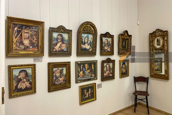 «Մի քանի դրվագ Մոնա Լիզայի կյանքից» կոլաժներից մեկը - Sputnik Արմենիա