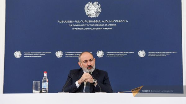 Пресс-конференция премьер-министра Армении Никола Пашиняна (12 марта 2024). Еревaн - Sputnik Армения