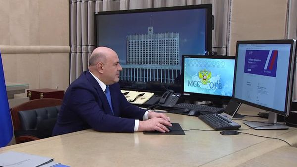 Мишустин проголосовал на выборах президента в формате онлайн - Sputnik Армения