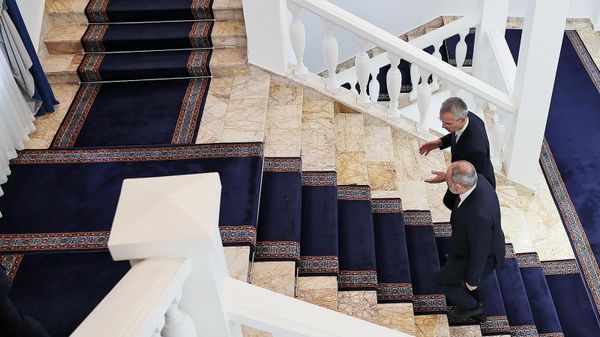 Премьер-министр Никол Пашинян принял генерального секретаря НАТО Йенса Столтенберга (19 марта 2024). Еревaн - Sputnik Армения