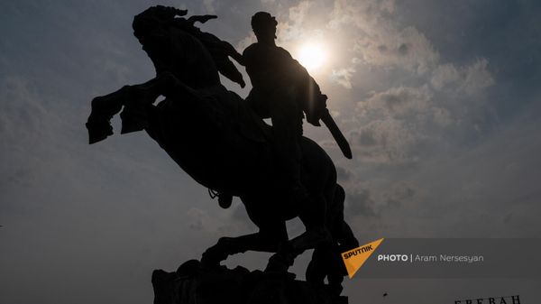 Статуя Давида Сасунского - Sputnik Армения