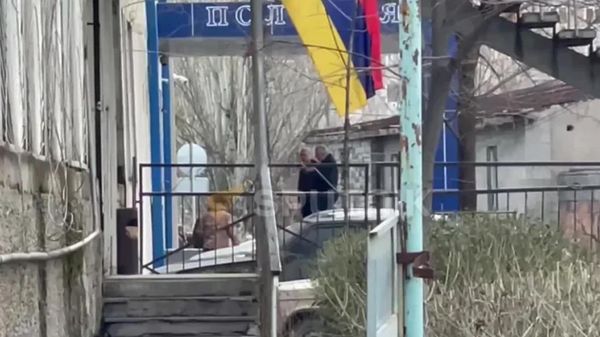 Ситуация у отделения полиции в ереванском районе Нор-Норк - Sputnik Армения
