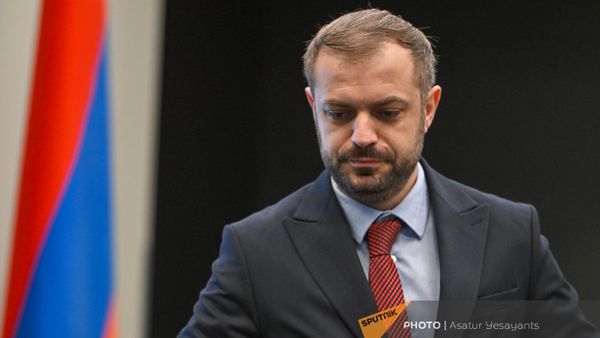 Министр экономики Геворг Папоян  - Sputnik Армения
