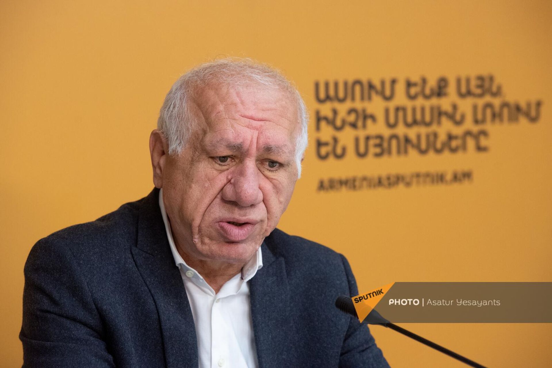 Пресс-конференция бывшего замминистра сельского хозяйства Ашота Арутюняна (16 апреля 2024). Еревaн - Sputnik Արմենիա, 1920, 08.05.2024