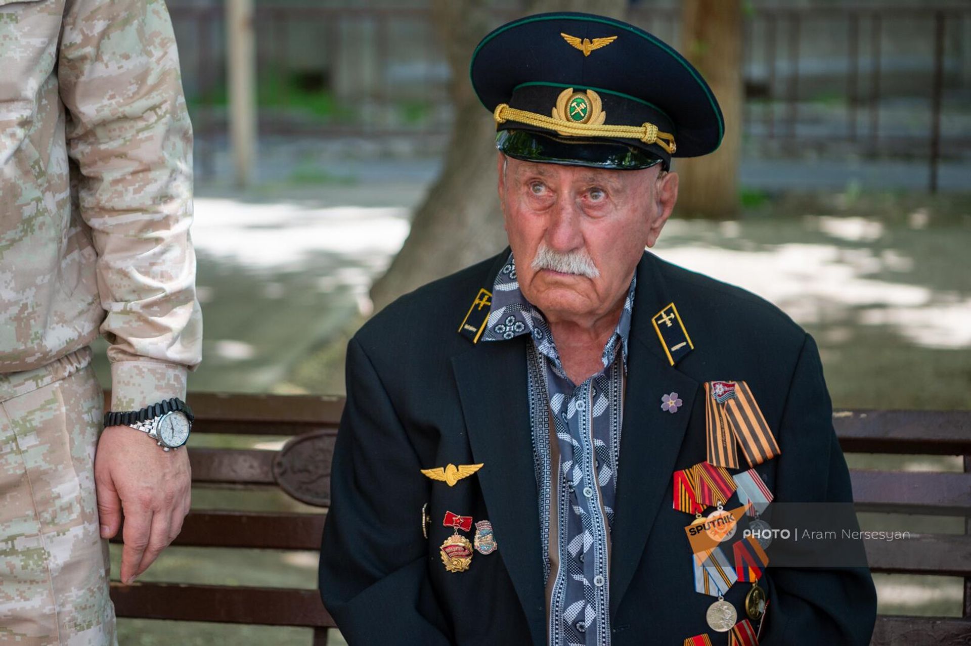 Ветеран ВОВ Октебмер Степанян - Sputnik Армения, 1920, 29.04.2024