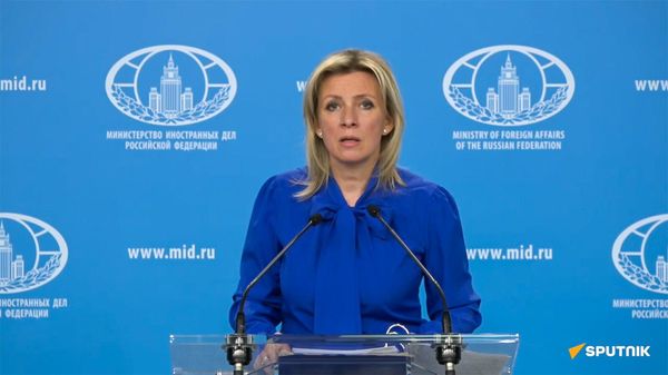 Мария Захарова во время еженедельного брифинга (3 мая 2024). Москвa - Sputnik Արմենիա
