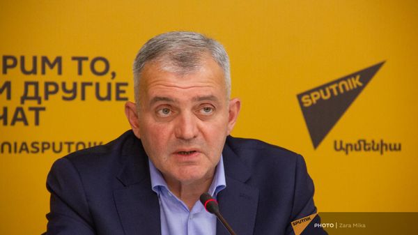 Пресс-конференция нового руководителя МКДЦ Дом Москвы Айка Меликяна (7 мая 2024). Еревaн - Sputnik Армения