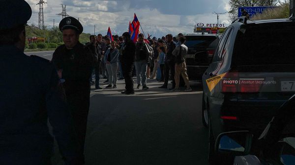Երթը Աբովյանում - Sputnik Արմենիա
