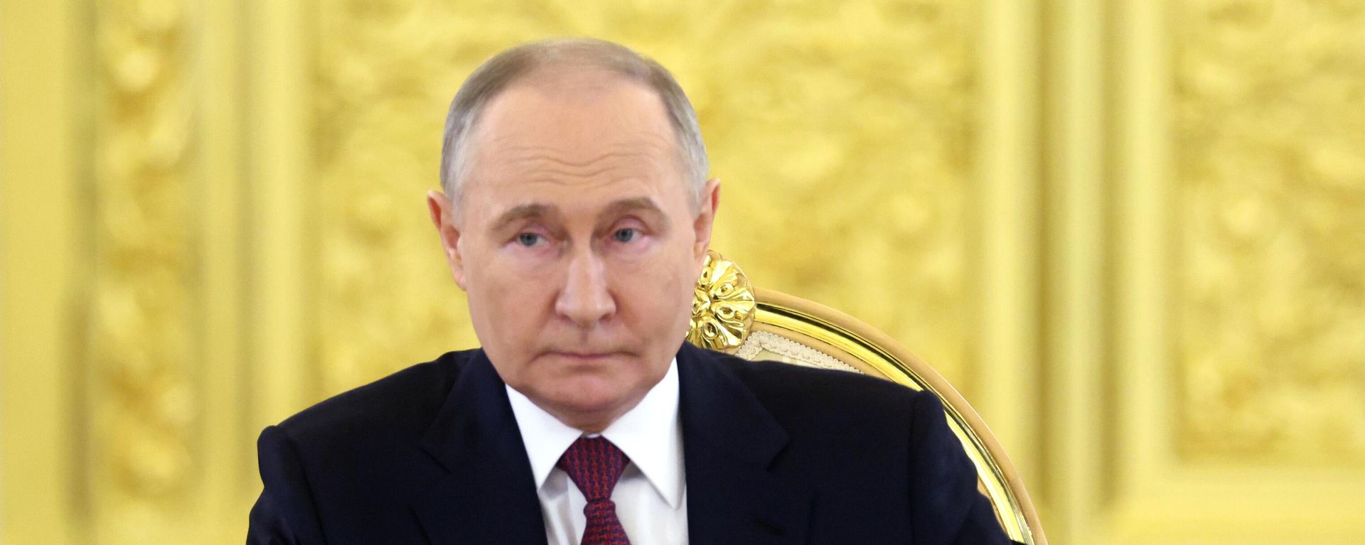 Президент РФ Владимир Путин на заседании Высшего Евразийского экономического совета (ВЕЭС) на саммите стран - участниц Евразийского экономического союза (ЕАЭС) (8 мая 2024). Москва - Sputnik Армения, 1920, 08.05.2024