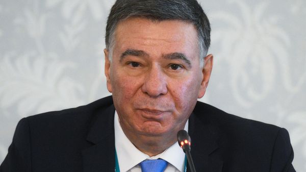 Заместитель министра иностранных дел России Александр Панкин во время форума KAZANFORUM 2024 (16 мая 2024). Казань - Sputnik Армения