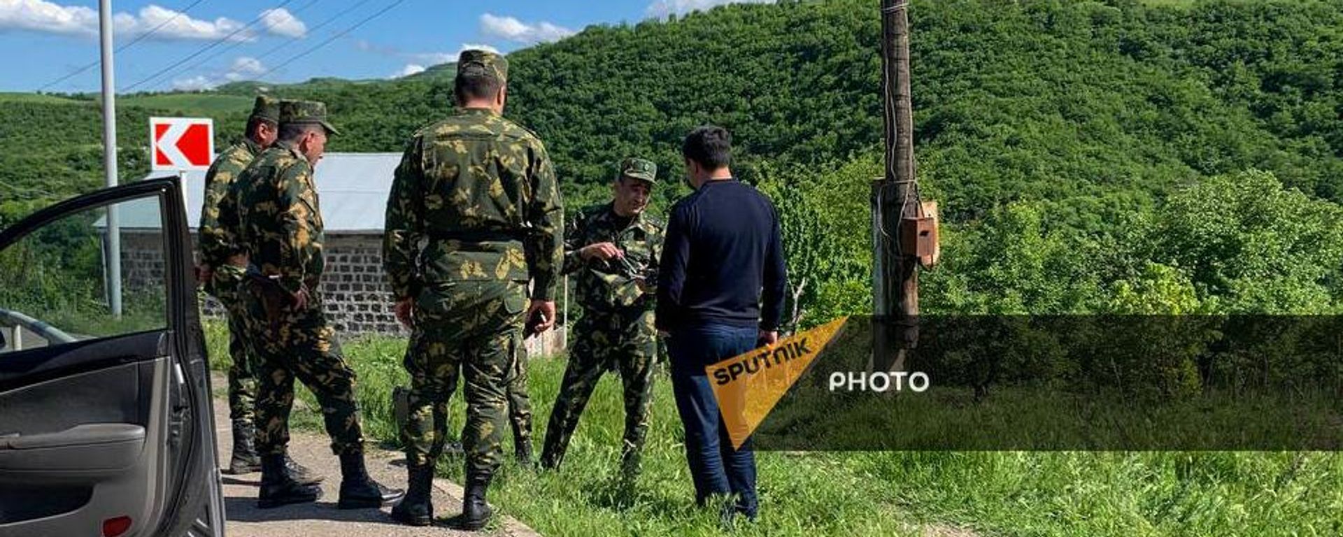 Սահմանապահները նախնական տեղազննում են իրականացնում Կիրանցում - Sputnik Արմենիա, 1920, 18.05.2024