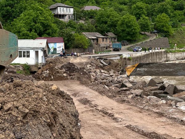 Участок межгосударственной дороги М6 Туманян-Алаверди непроходим. - Sputnik Армения