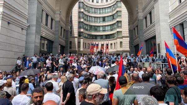 Բողոքի ակցիա՝ ԱԳՆ-ի մոտ - Sputnik Արմենիա