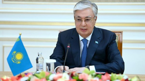 Касым-Жомарт Токаев на встрече со спикерами парламентов государств-членов ОДКБ - Sputnik Армения