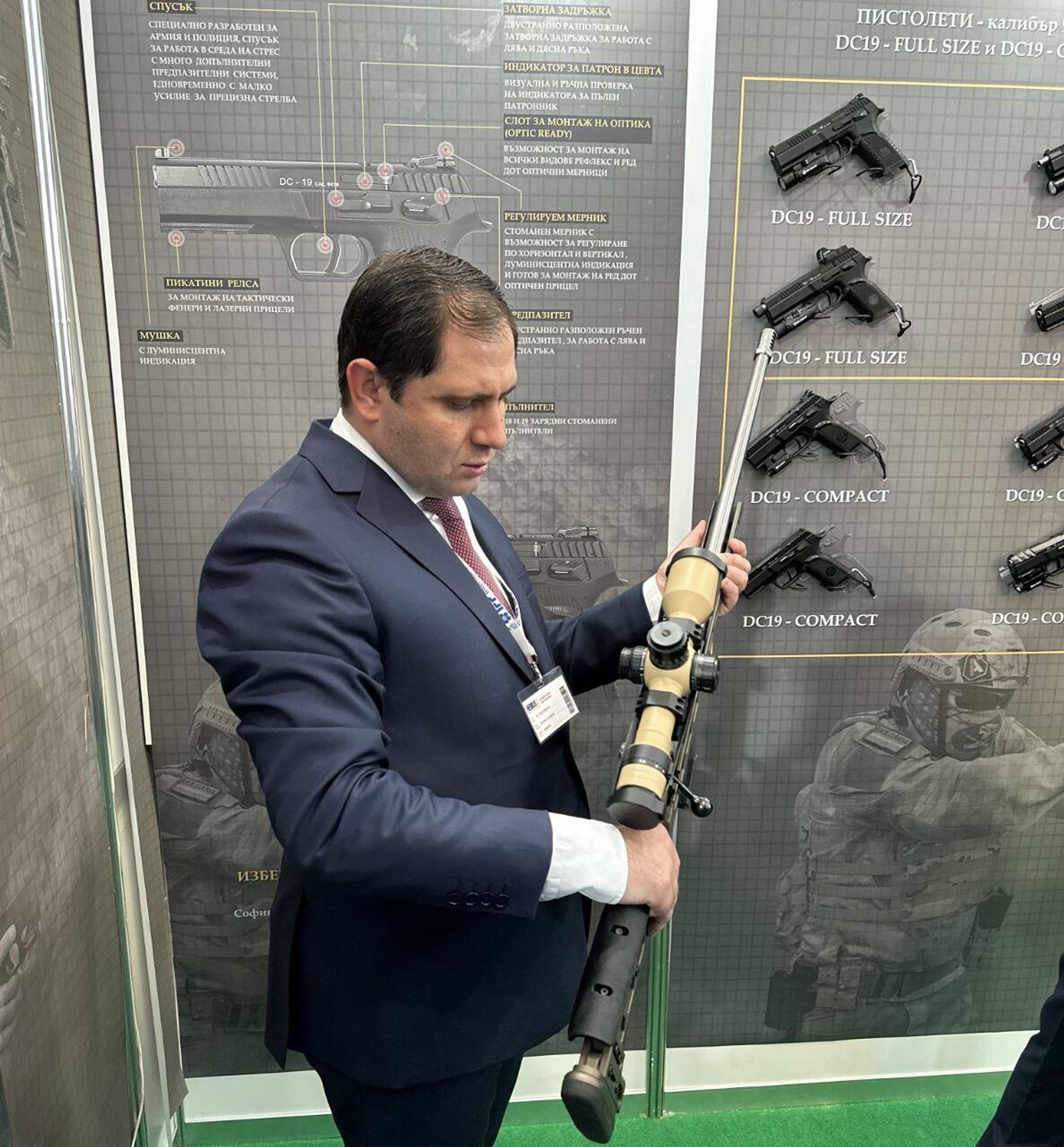 Министр обороны Сурен Папикян посетил международную выставку HEMUS-2024 (5 июня 2024). Пловдив - Sputnik Արմենիա, 1920, 05.06.2024