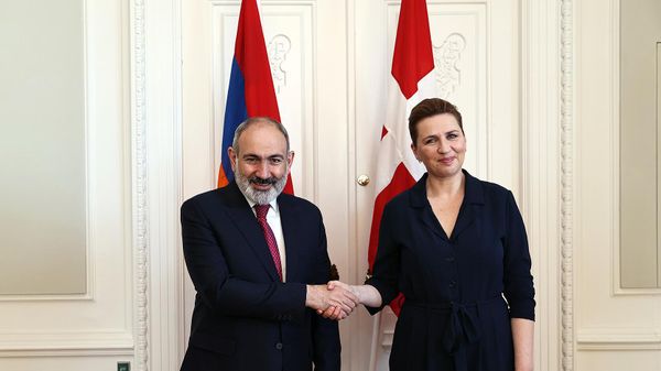 Նիկոլ Փաշինյանն ու Մետե Ֆրեդերիկսենը - Sputnik Արմենիա