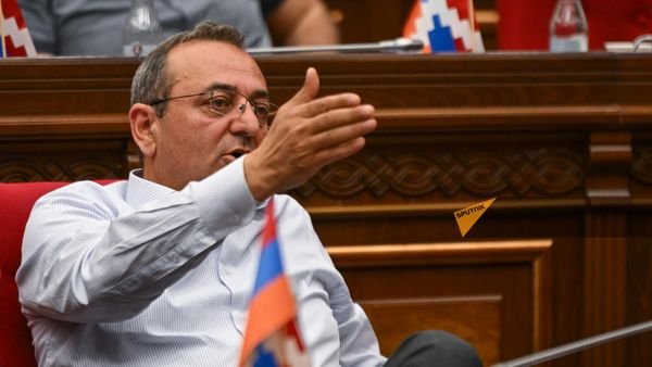 Арцвик Минасян на заседании НС (11 июня 2024). Еревaн - Sputnik Армения