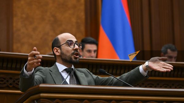 Артур Ованнисян на заседании НС (11 июня 2024). Еревaн - Sputnik Армения