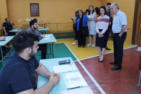 Ժաննա Անդրեասյանն այցելել է քննական կենտրոններ - Sputnik Արմենիա