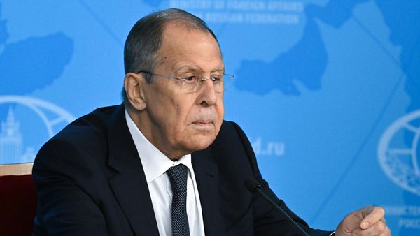 Министр иностранных дел РФ Сергей Лавров во время встречи президента РФ с руководством МИД РФ (14 июня 2024). Москвa - Sputnik Армения