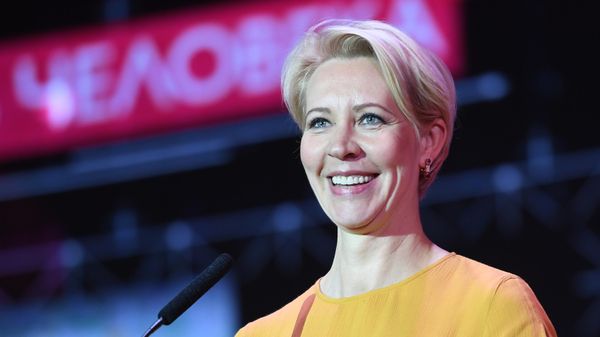 Ведущая Татьяна Лазарева на церемонии вручения Первой российской профессиональной премии в области веб-индустрии (18 ноября 2018). Москвa - Sputnik Армения