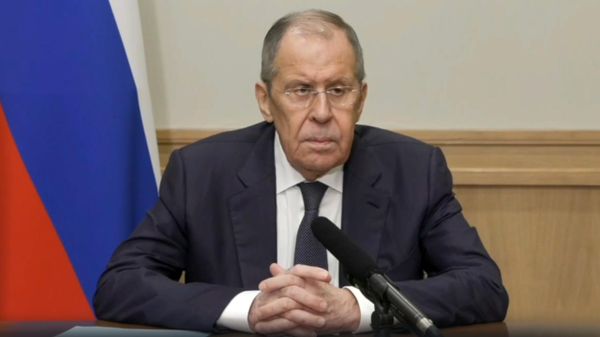Сергей Лавров на брифинге по итогам заседания СМИД ОДКБ в Казахстане (20 июня 2024). Алматы - Sputnik Армения