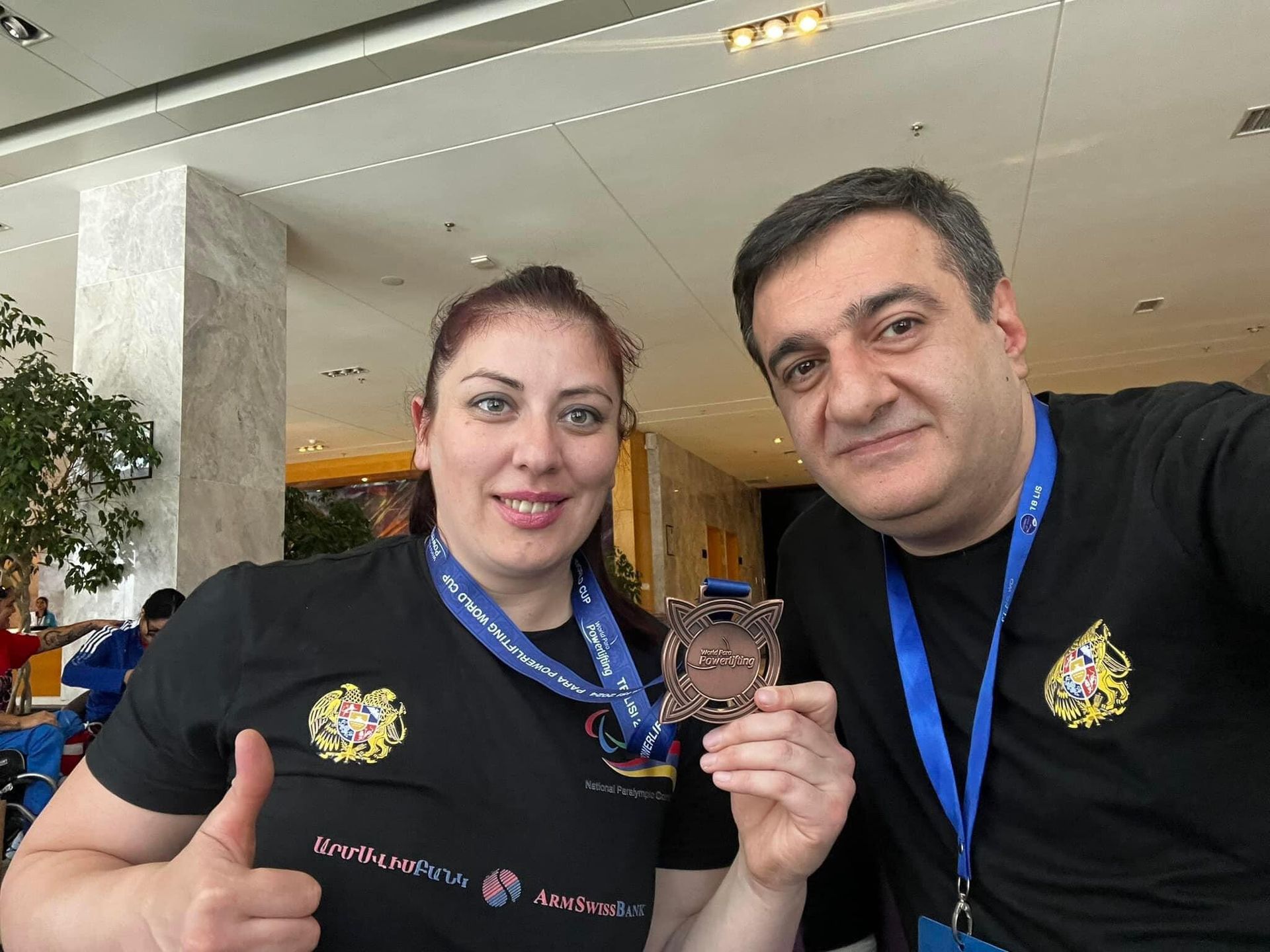 Грета Варданян на рейтинговом турнире Кубка мира по паралимпийской тяжелой атлетике в Тбилиси завоевала бронзовую медаль в весовой категории до 61 кг - Sputnik Արմենիա, 1920, 22.06.2024