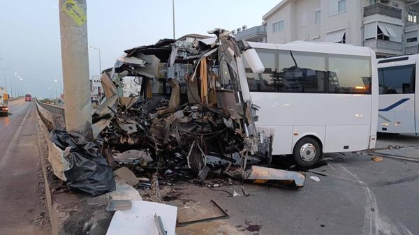 Автобус с российскими и белорусскими туристами попал в ДТП в провинции Анталья (3 июля 2024). Турция - Sputnik Армения