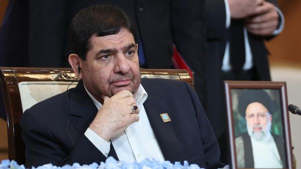 И.о. президента Ирана Мохбер на заседании Совета глав государств-членов ШОС (4 июля 2024). Астана - Sputnik Армения
