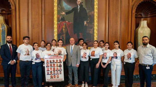 Участники тренинговой программы Армянского национального комитета Америки встретились с сотрудниками более чем 400 офисов Конгресса США - Sputnik Армения