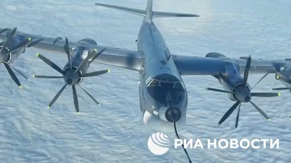 Cовместное патрулирование Ту-95МС вместе с китайскими стратегическими бомбардировщиками - Sputnik Армения