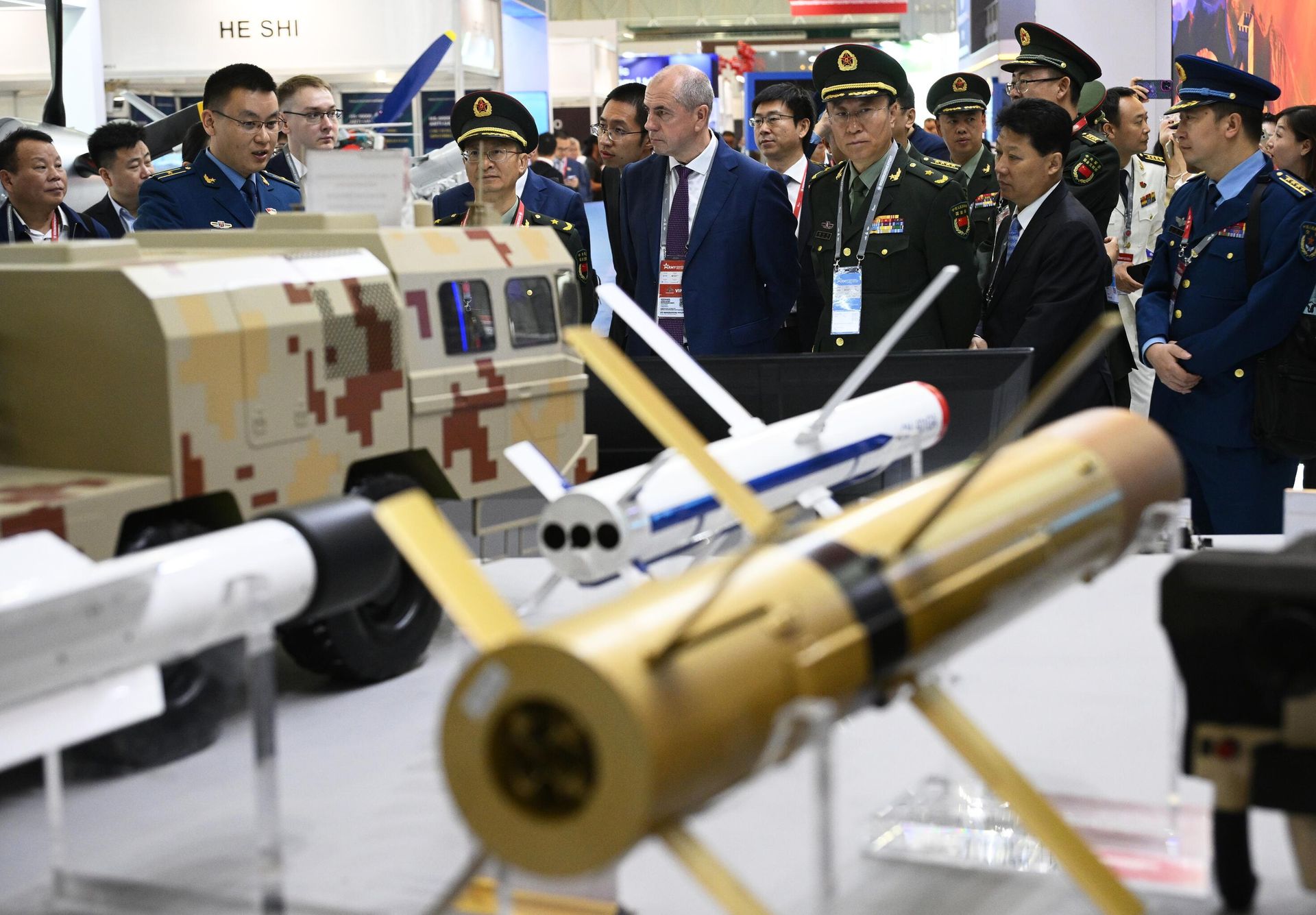 Стенд обороны Китая на Х Международном военно-техническом форуме Армия-2024 в Конгрессно-выставочном центре Патриот. - Sputnik Армения, 1920, 12.08.2024