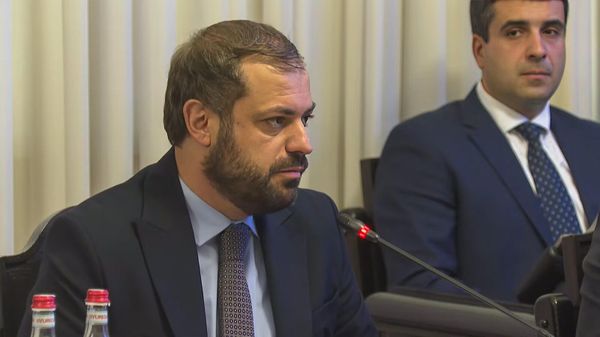 Министр экономики Геворк Папоян на очередном заседании правительства (22 августа 2024). Еревaн - Sputnik Армения
