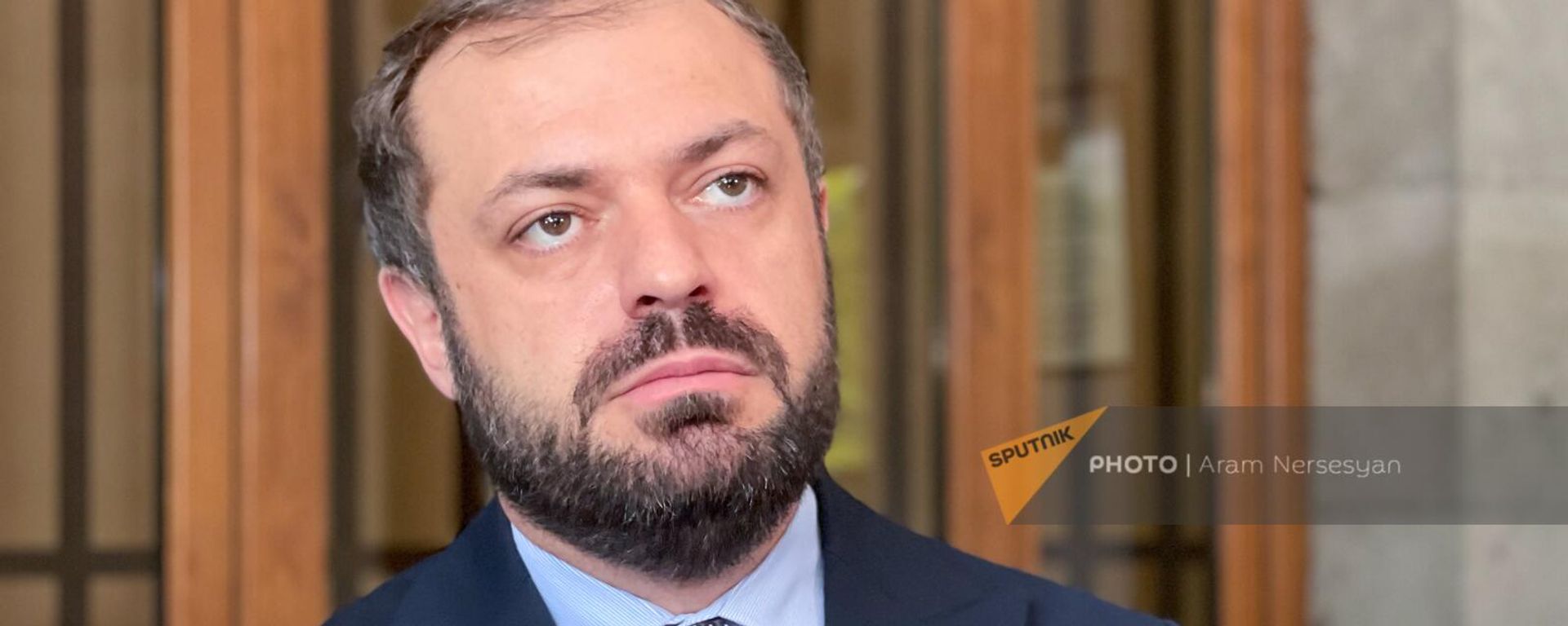 Министр экономики Геворк Папоян отвечает на вопросы журналистов после очередного заседания правительства (22 августа 2024). Еревaн - Sputnik Армения, 1920, 26.09.2024