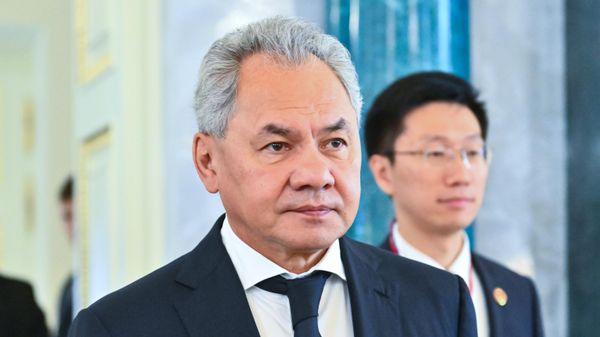 Секретарь Совета безопасности РФ Сергей Шойгу на встрече президента РФ Владимира Путина с высокими представителями государств БРИКС, курирующими вопросы безопасности (12 сентября 2024). Санкт-Петербург - Sputnik Армения