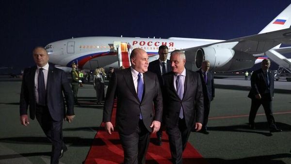 Премьер-министр РФ Михаил Мишустин прибыл в Армению (30 сентября 2024). Еревaн - Sputnik Армения