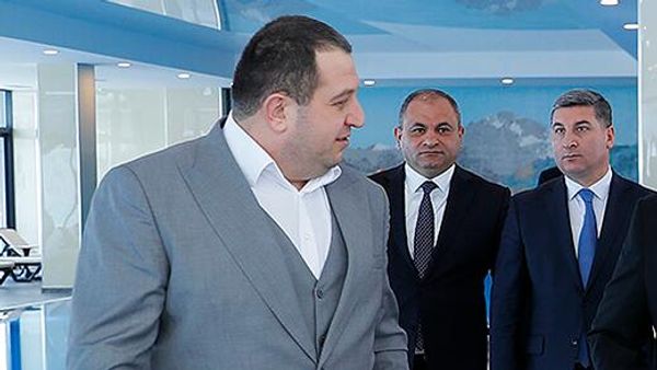 Нарек Налбандян во время открытия ребрендированного и отремонтированного гостиничного комплекса Eighty Eight Hotel & Spa (3 февраля 2024). Цахкадзор - Sputnik Армения