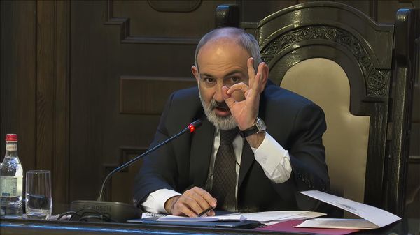 Премьер-министр Никол Пашинян во время очередного заседания Правительства (31 октября 2024). Еревaн - Sputnik Армения