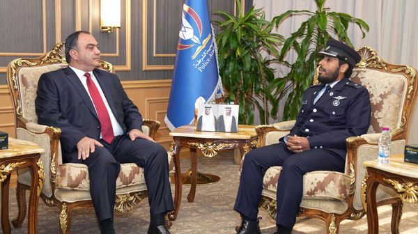 Mинистр внутренних дел РА Ваге Казарян посетил полицейскую академию Министерства внутренних дел Катарa (1 ноября 2024). Доха - Sputnik Армения