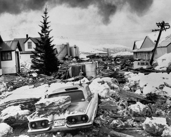Последствия землетрясения и цунами в Вальдесе, штат Аляска. 1964 год. - Sputnik Армения