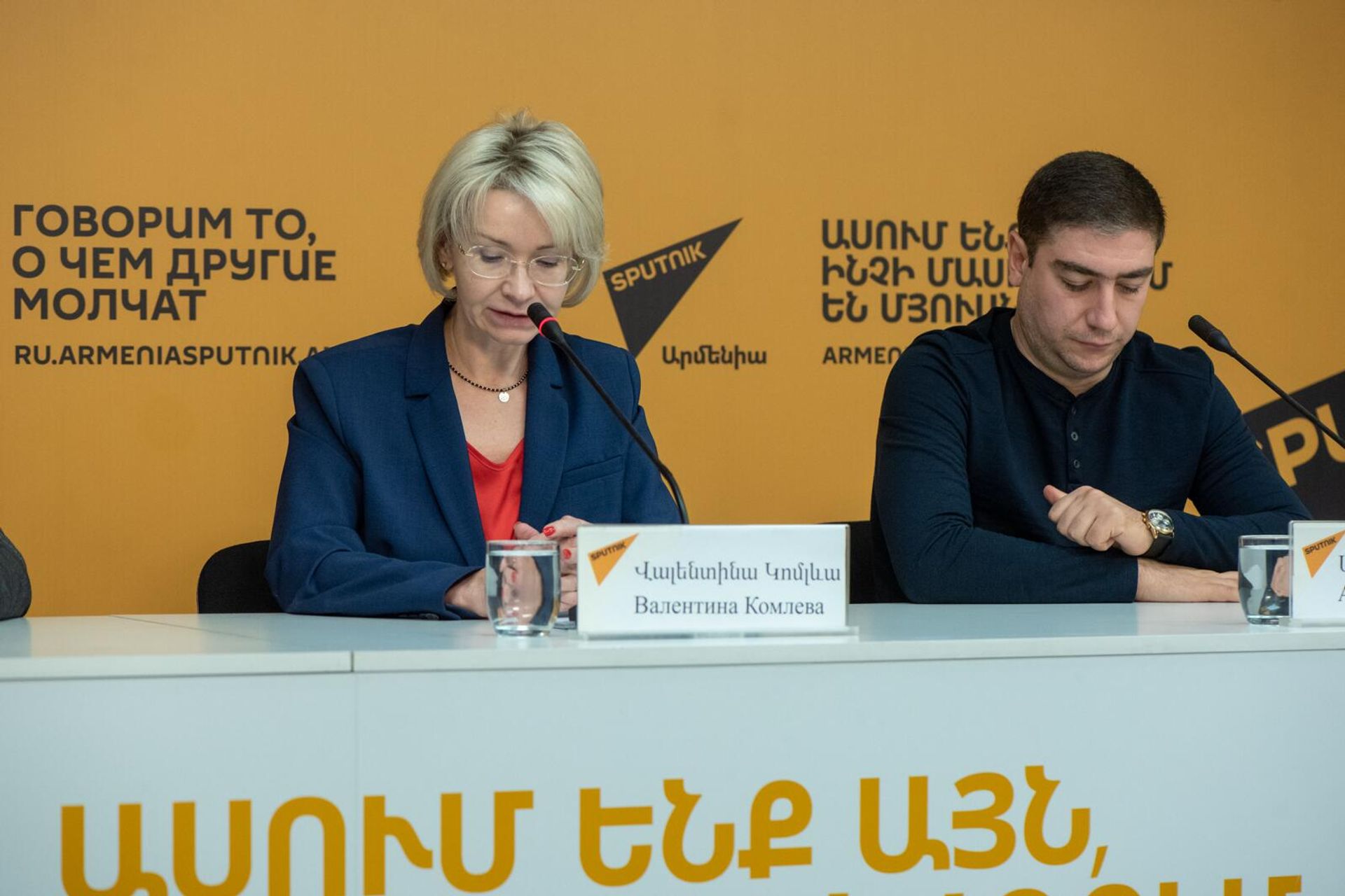 Пресс-конференция по итогам Форума лидеров развития -2024 (11 ноября 2024). Еревaн - Sputnik Армения, 1920, 11.11.2024