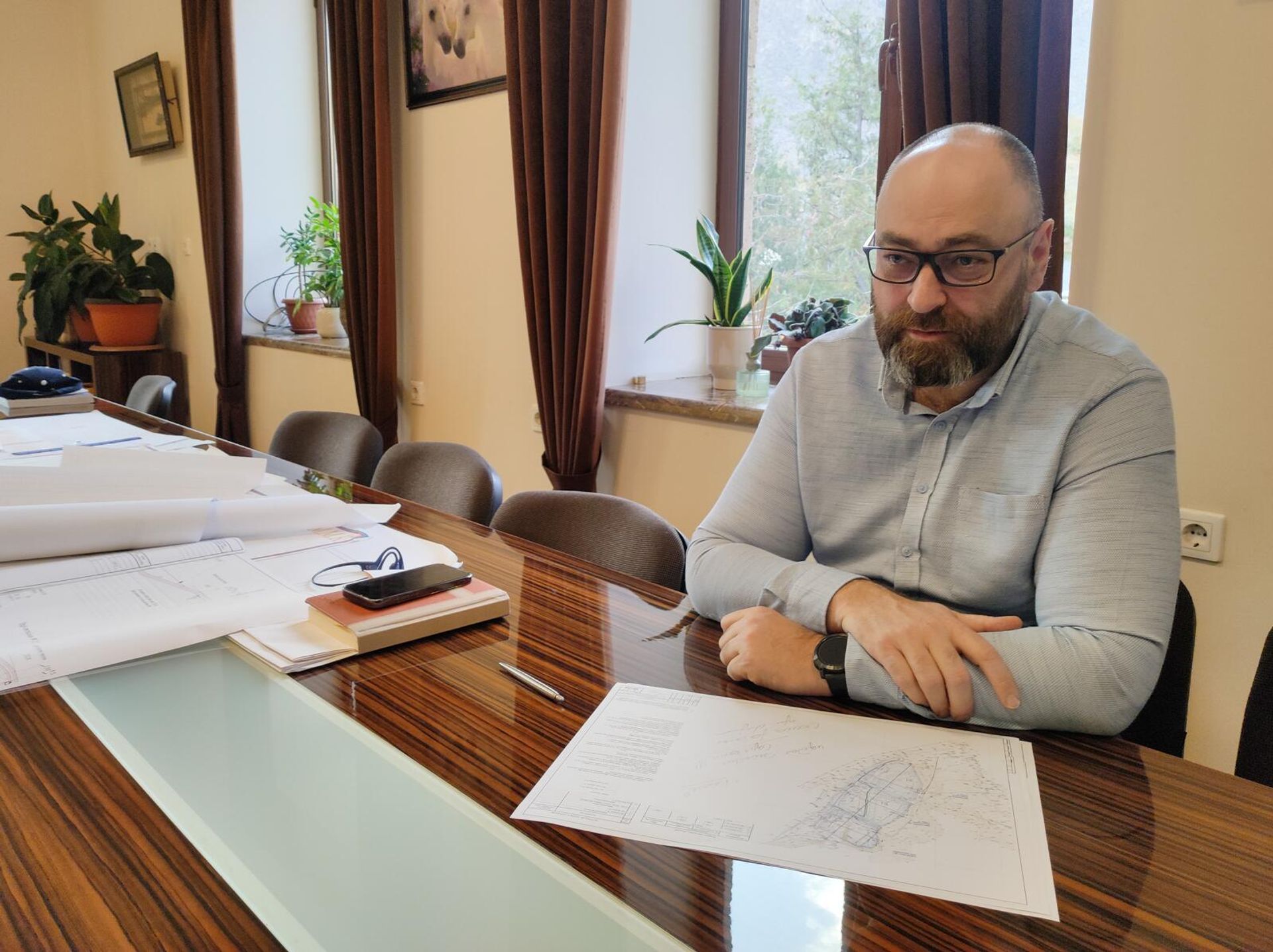 Генеральный директор Агаракского медно-молибденового комбината Александр Беляев - Sputnik Армения, 1920, 27.11.2024