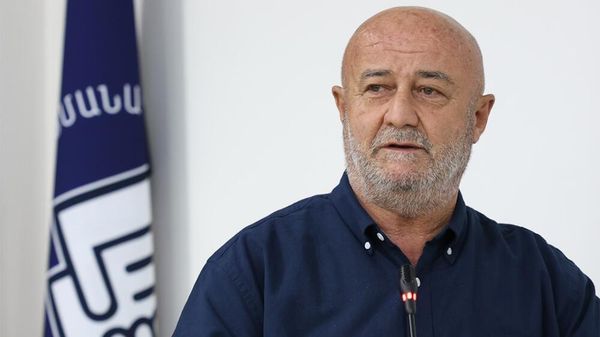 Овик Агазарян на заседании инициативной группы партии Гражданский договор (19 сентября 2024). Еревaн - Sputnik Армения