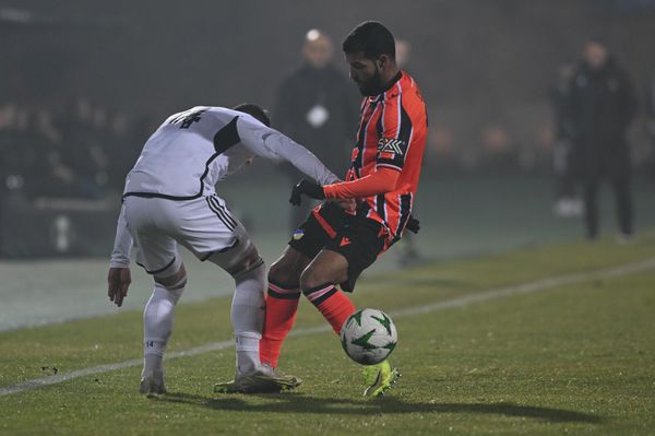 Брайан Мендоза и Иссам Чебаке в матче между командами Noah (Армения) и APOEL (Кипр) 5 тура Лиги конференций УЕФА 2024-25 (12 декабря 2024). Еревaн Брайан Мендоза и Иссам Чебаке в матче между командами Noah (Армения) и APOEL (Кипр) 5 тура Лиги конференций УЕФА 2024-25 (12 декабря 2024). Еревaн - Sputnik Армения