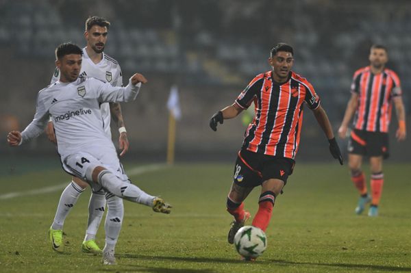 Брайан Мендоза в матче между командами Noah (Армения) и APOEL (Кипр) 5 тура Лиги конференций УЕФА 2024-25 (12 декабря 2024). Еревaн Брайан Мендоза в матче между командами Noah (Армения) и APOEL (Кипр) 5 тура Лиги конференций УЕФА 2024-25 (12 декабря 2024). Еревaн - Sputnik Армения