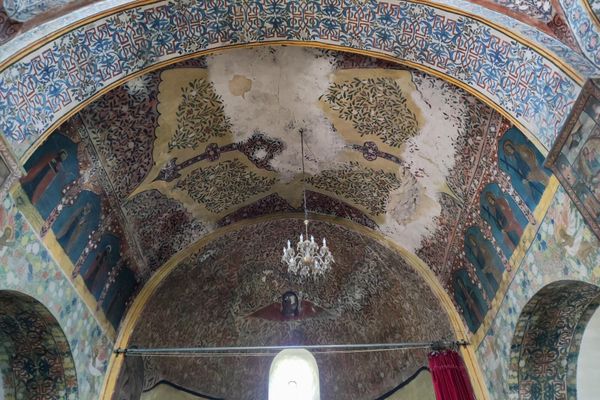 Росписи в церкви Пресвятой Богоматери (Сурб Аствацацин), Мегри Росписи в церкви Пресвятой Богоматери (Сурб Аствацацин), Мегри - Sputnik Армения