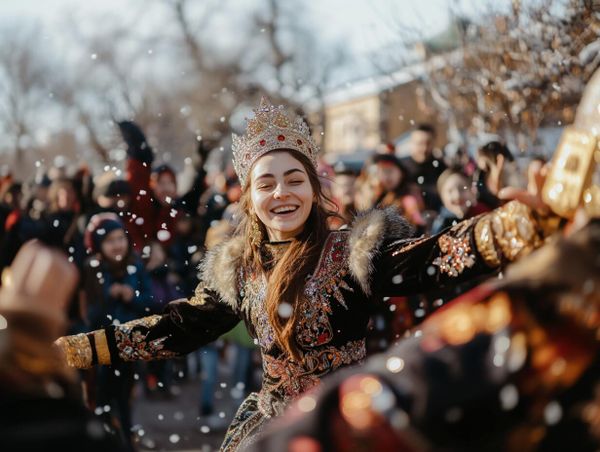 В Армении Снегурочка – это Дзюнануш (по-армянски дзюн — снег). Она носит длинную шубу, обшитую золотом и серебром, на голове – роскошная корона. - Sputnik Армения